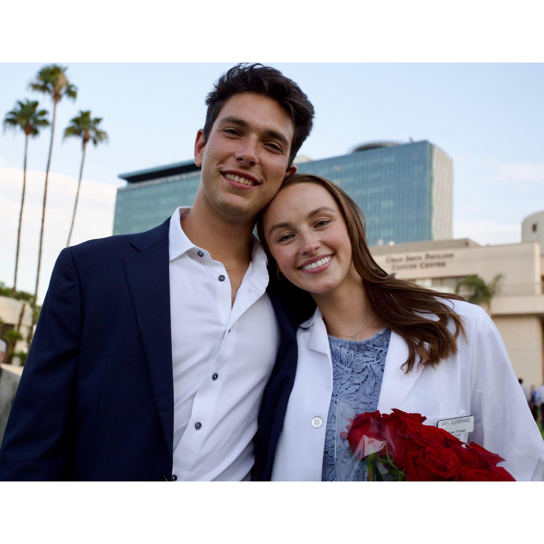 July 2022; Kaia's Medical School White Coat Ceremony