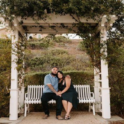 The first picture we take engaged!!