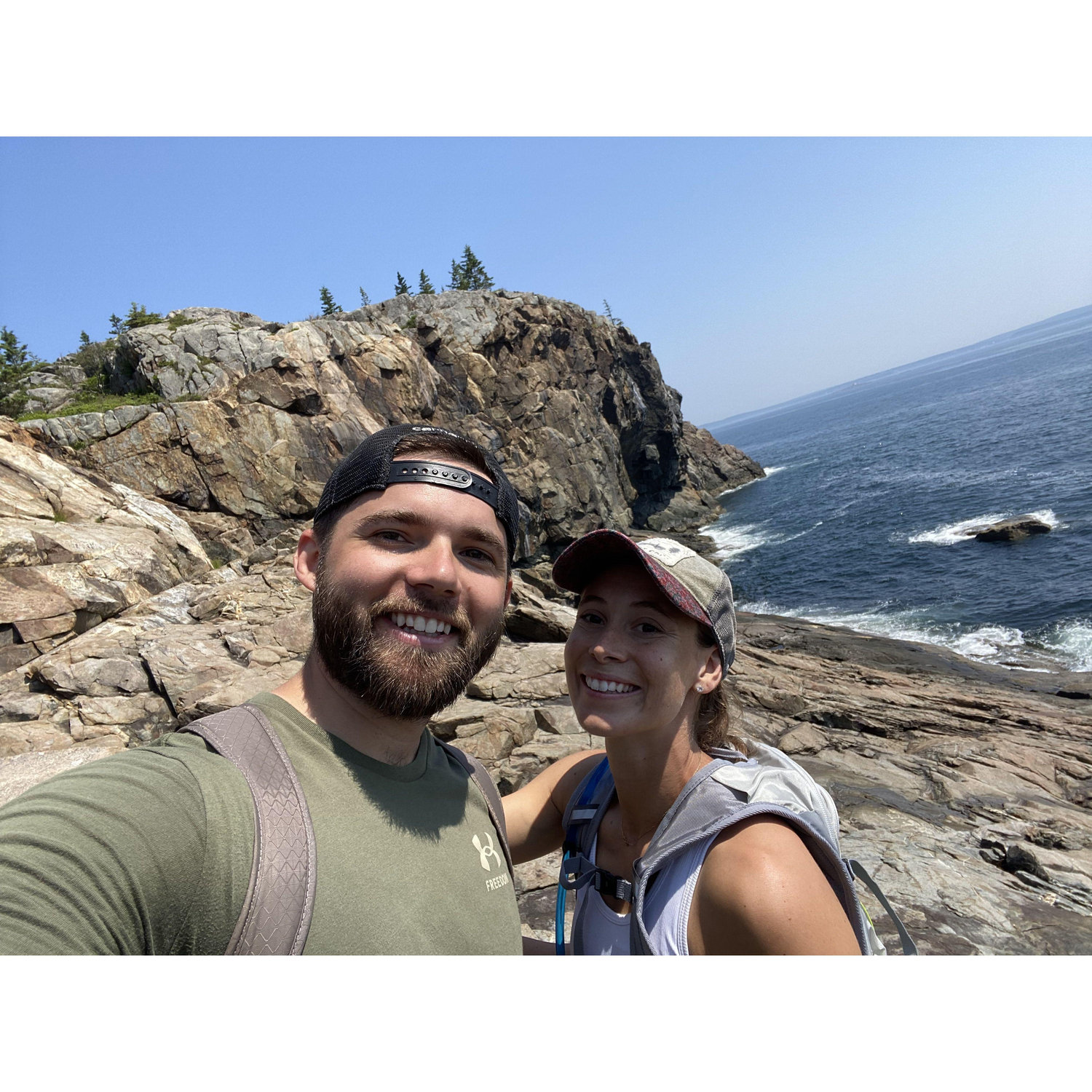 Hiking in Acadia National Park