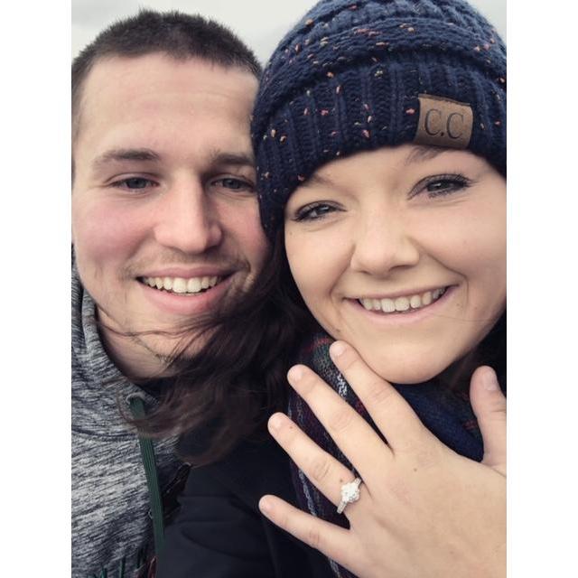 this photo was taken after I said yes