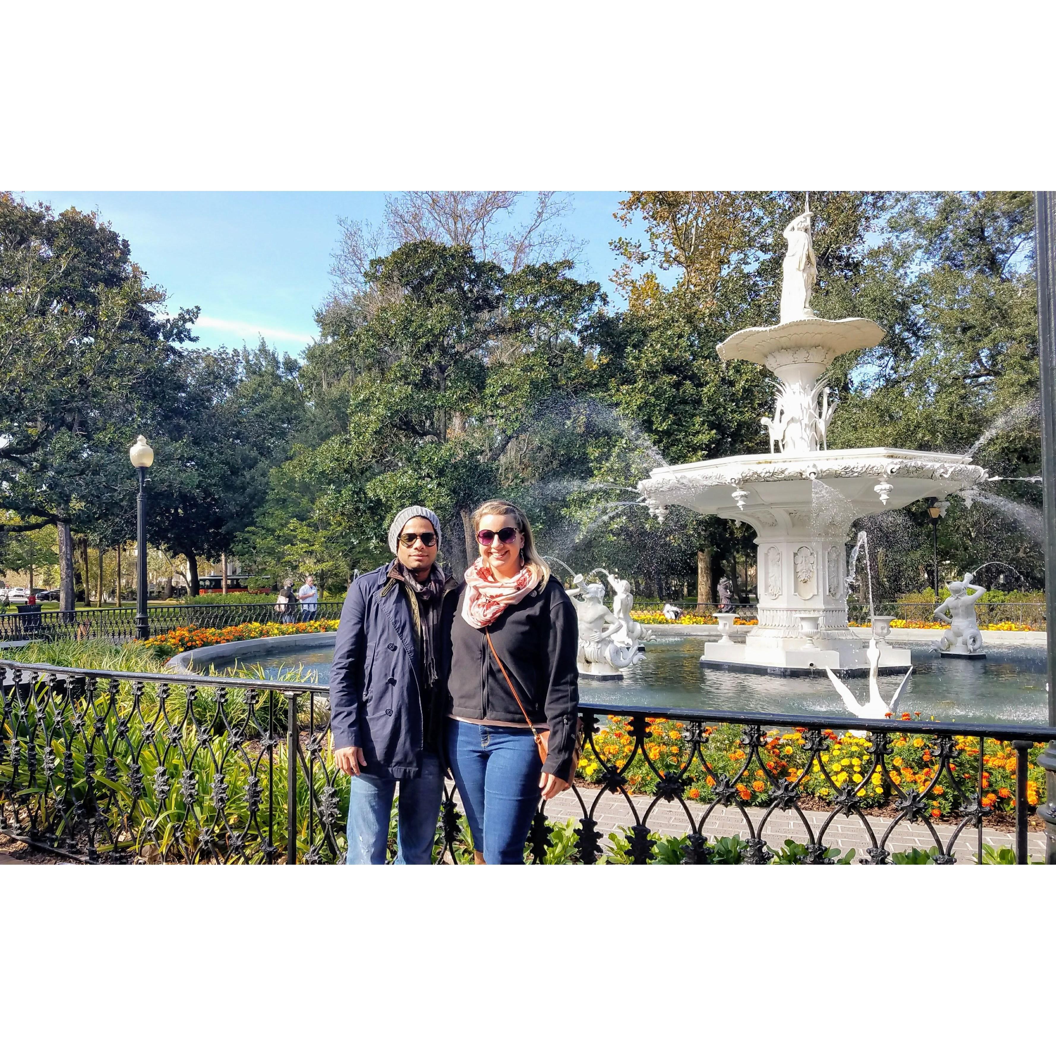 1st weekend getaway: Savannah, GA November 2017