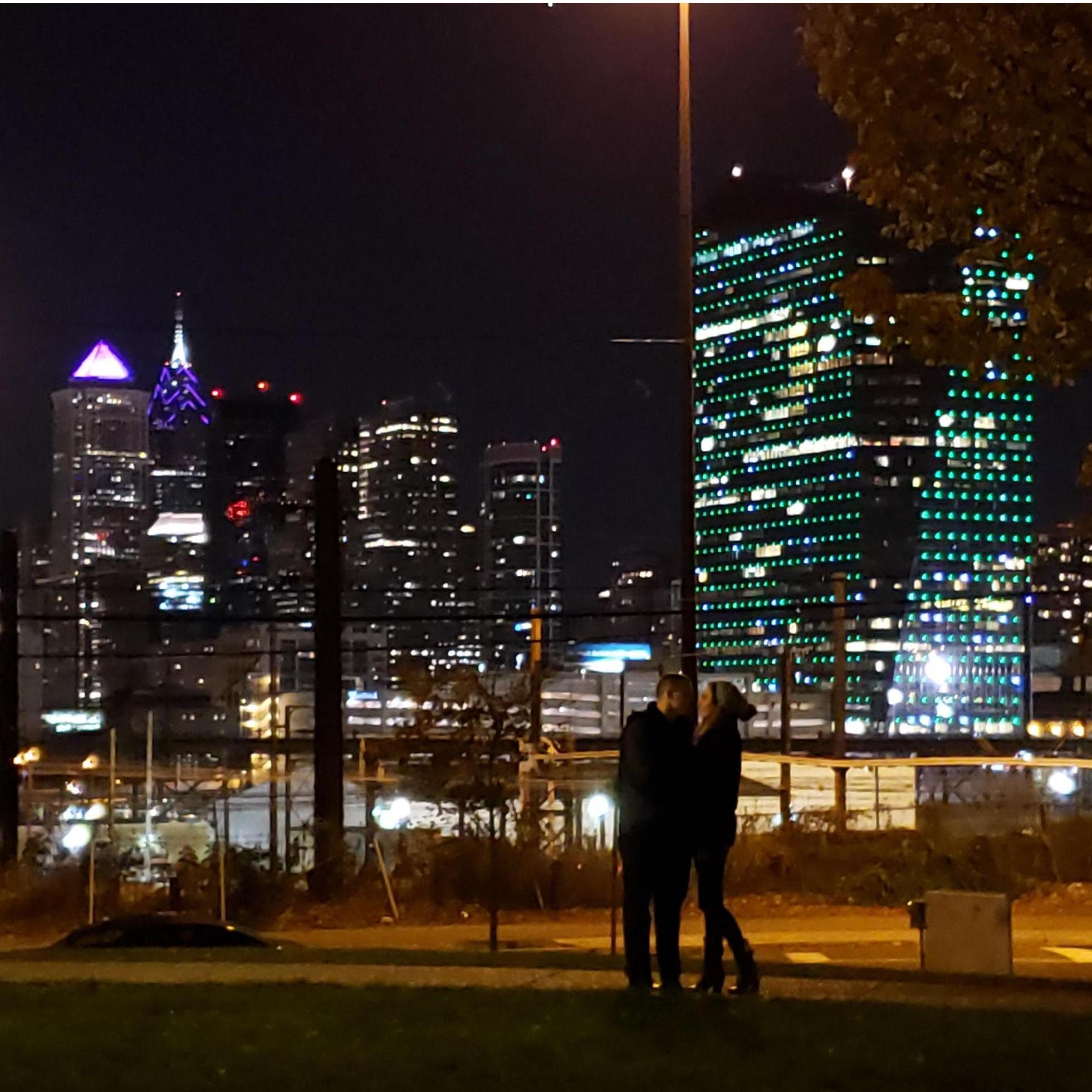 The night we got engaged! 10-11-18
This is one of our favorite spots in Philly, where we spent countless hours getting to know each other better.