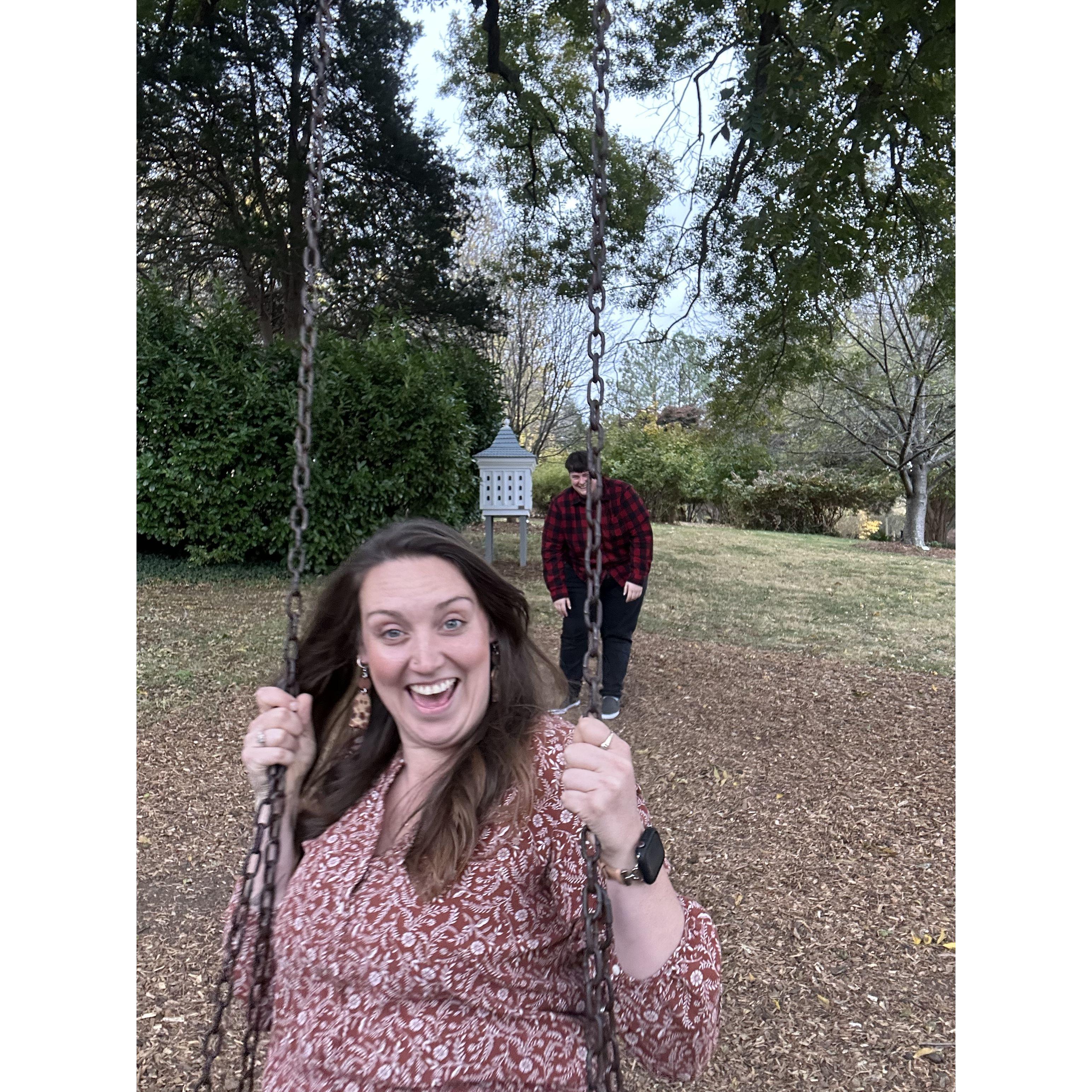 All we do is laugh!