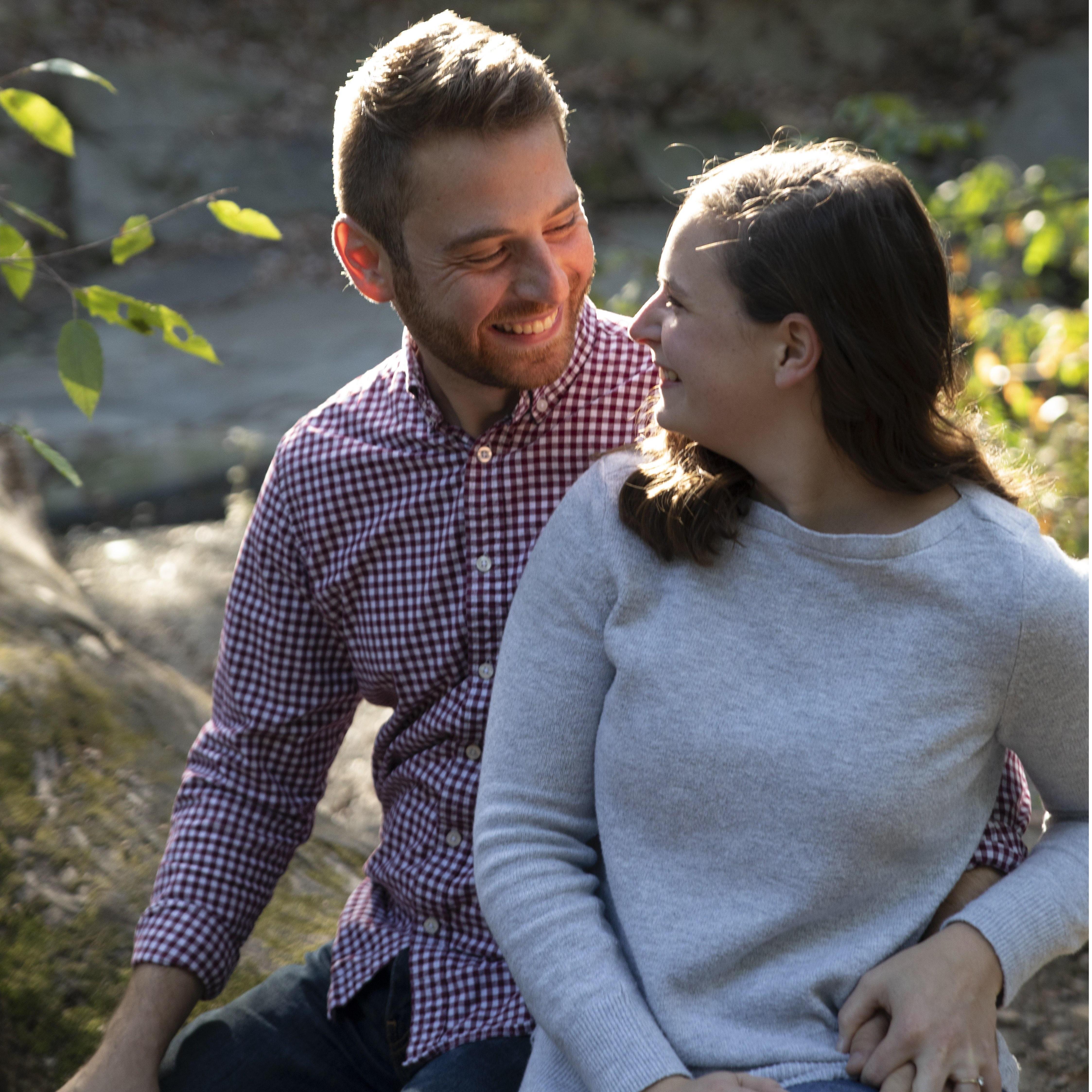 Engagement photos taken by Kimmy's brother-in-law, Tom Sandner.