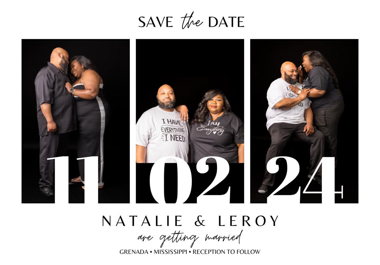 The Wedding Website of LeRoy Harris and Natalie Poe
