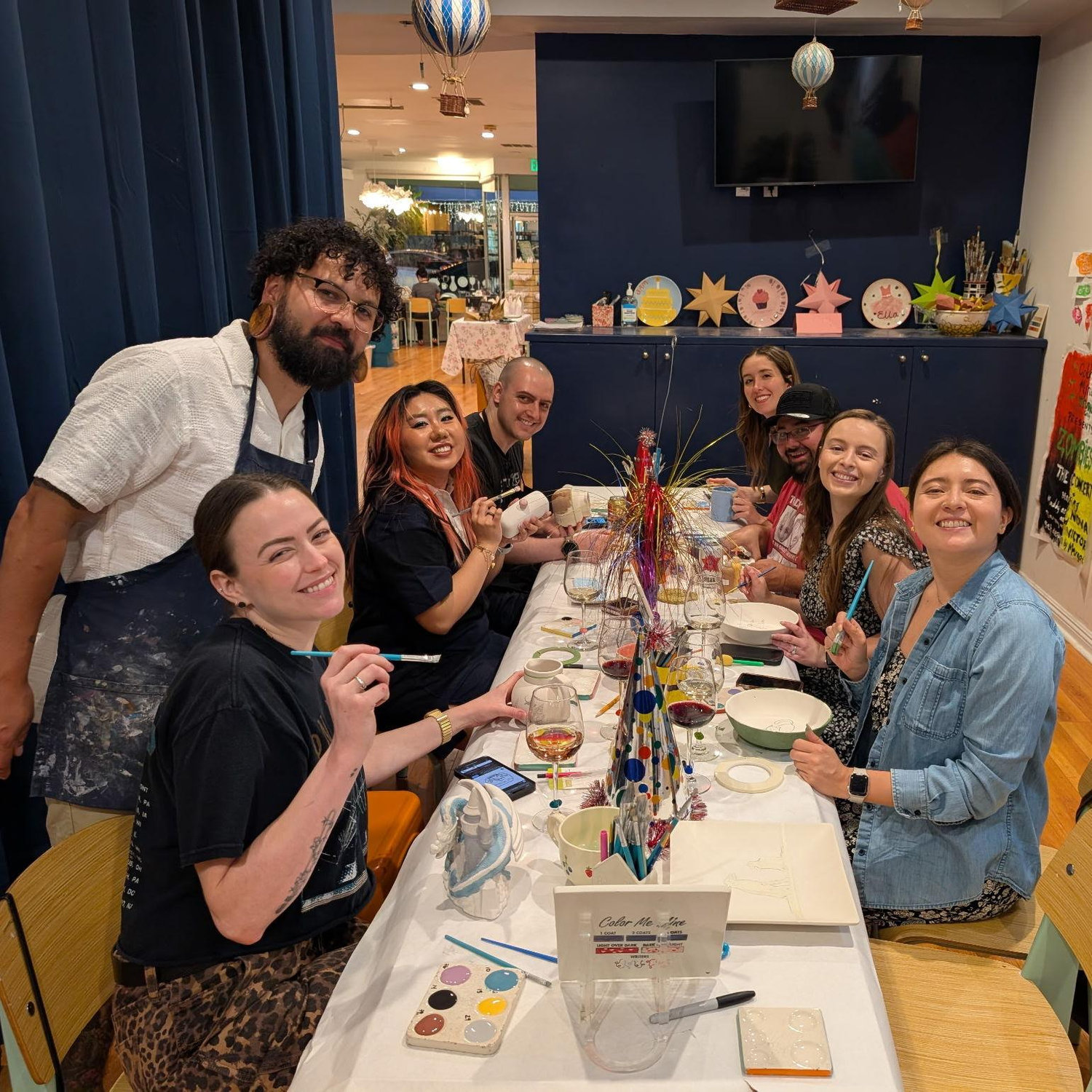 2025 - Color Me Mine with Stephanie, Vic, Klaus, Alejandra, Andres and Juli!