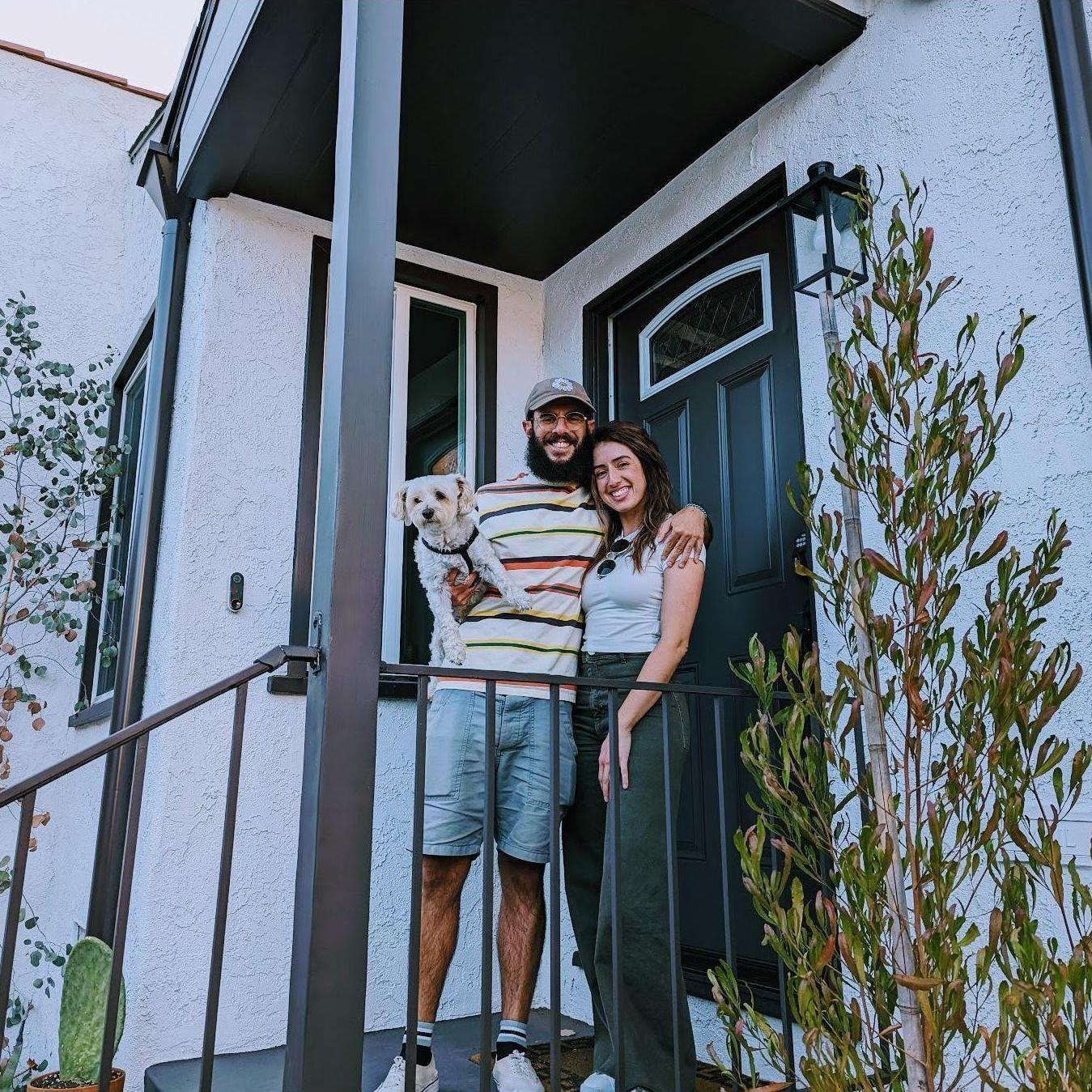 The day we got the keys to our house <3