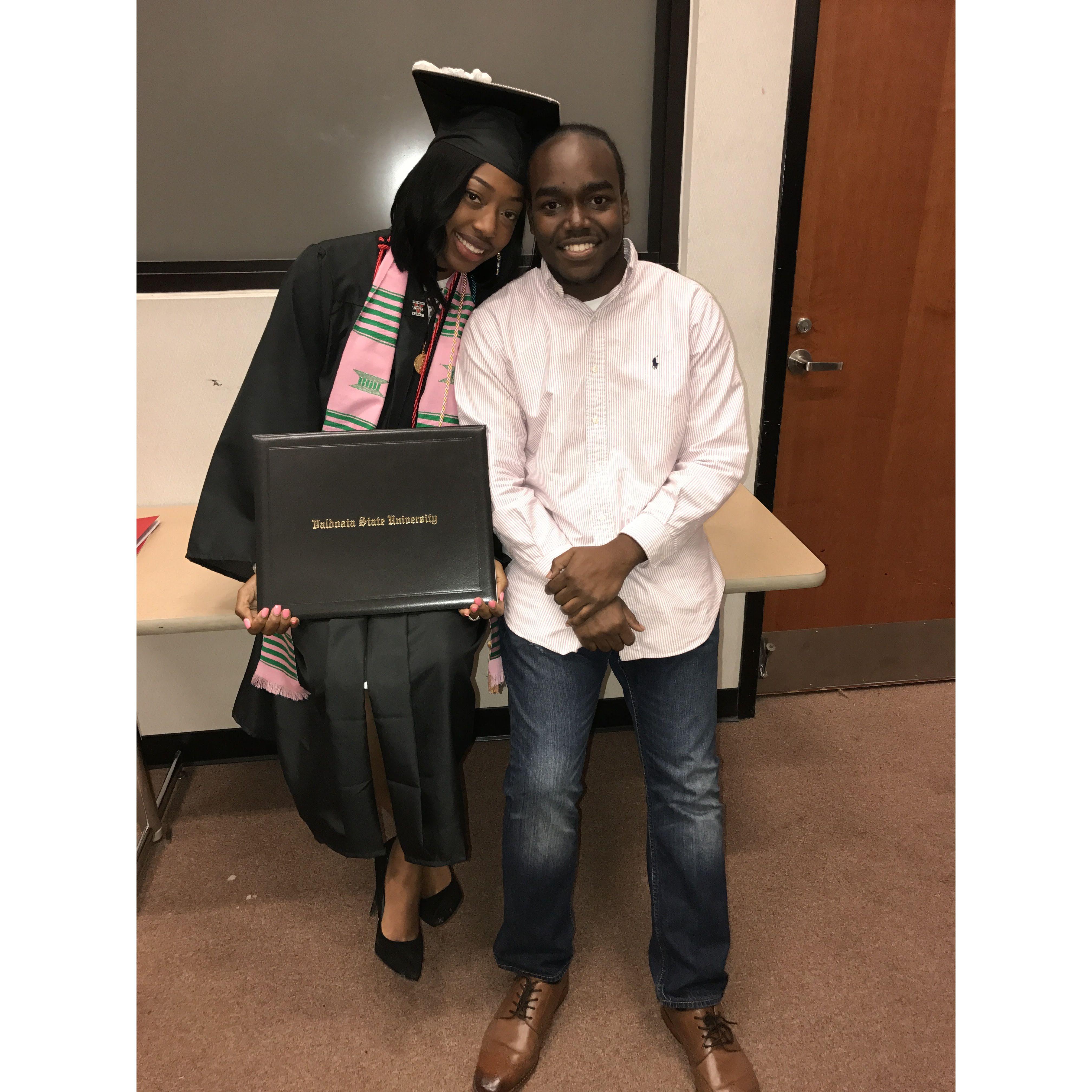 2016: Candace's graduation!