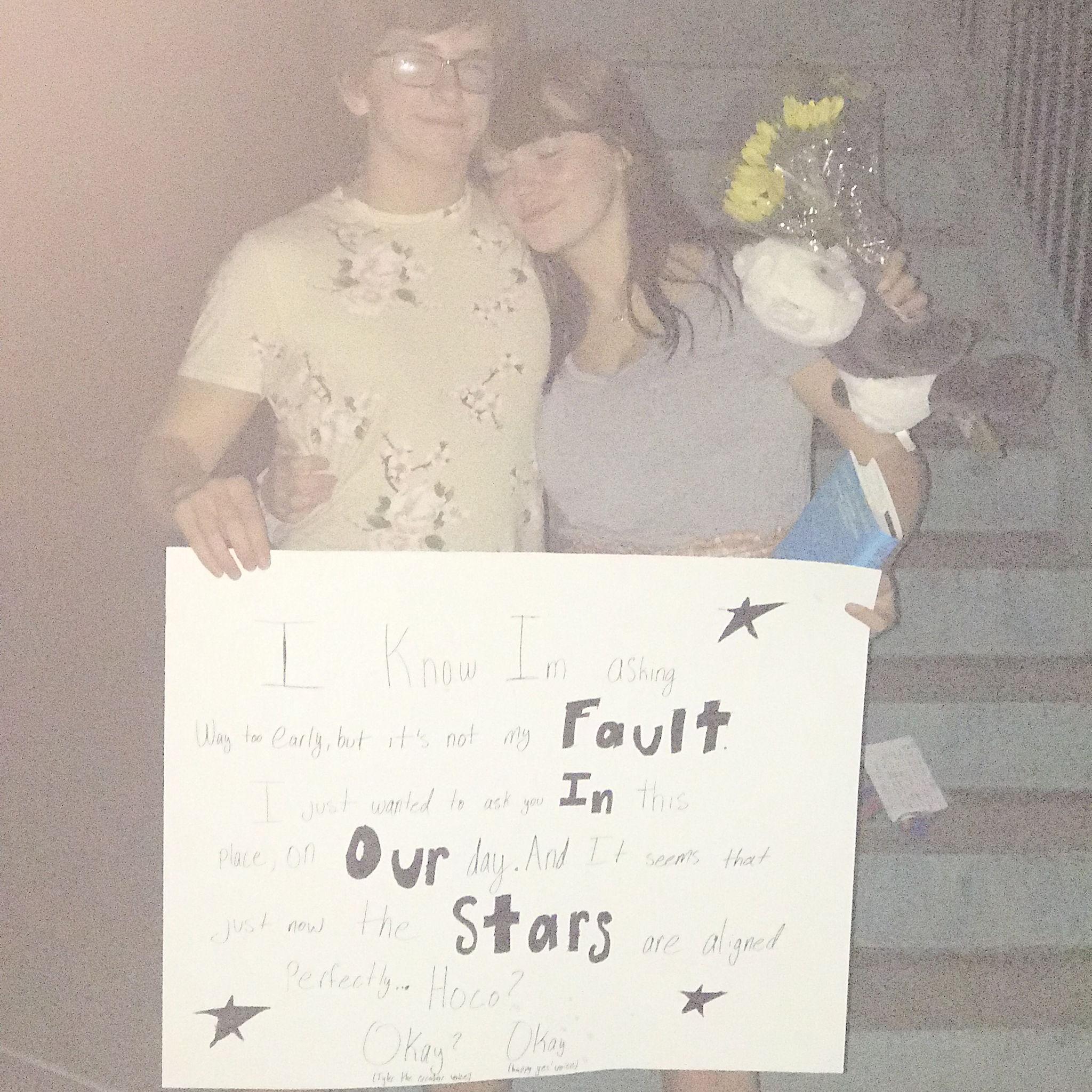 Homecoming proposal, 2019