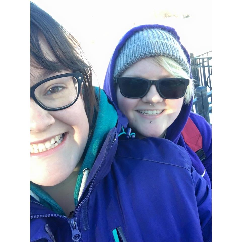 This was taken during a walk that we took right after Kendall first moved to Minnesota.