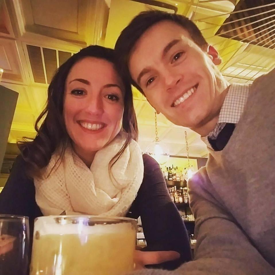 Joe proposed in New York on December 15th, 2016. We went to an amazing little restaurant where the bartender kept making us unique drinks for free! Hours later, Joe popped the question at our AirBNB.