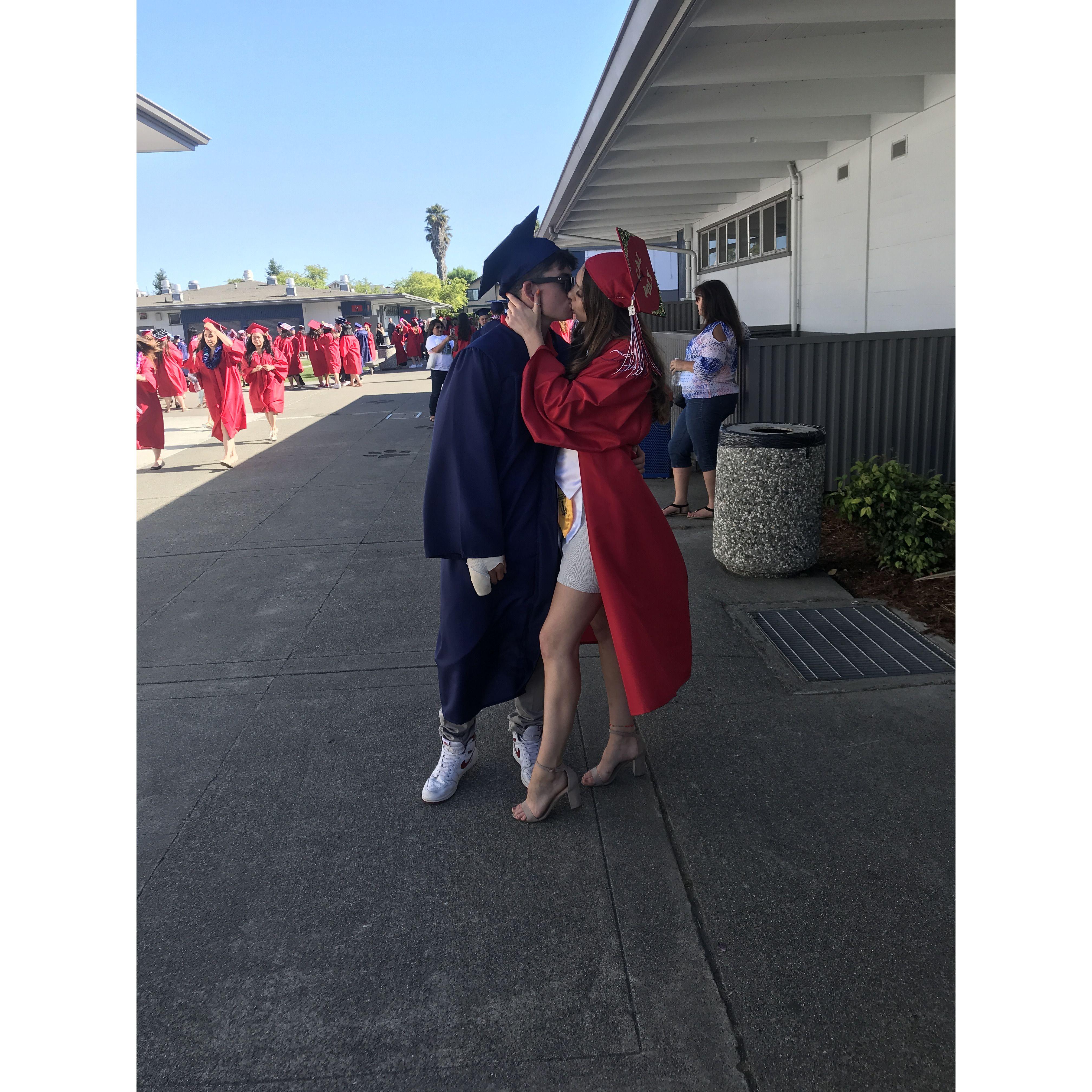 2018: High school Graduation
