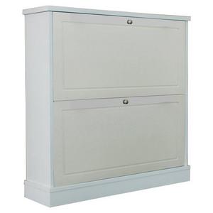 12-Pair Shoe Storage Cabinet