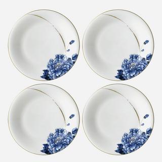 Emperor Flower Canape Plate, Set of 4