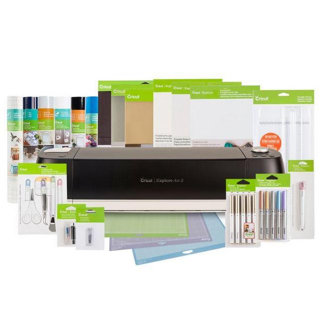 Cricut Explore Air™ 2, Black + Everything Bundle