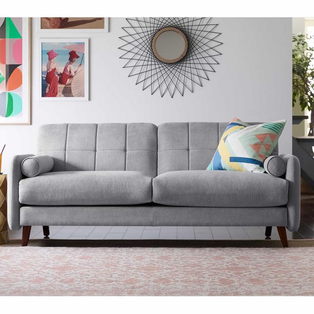 Elle Décor Natalie Sofa in Light Grey