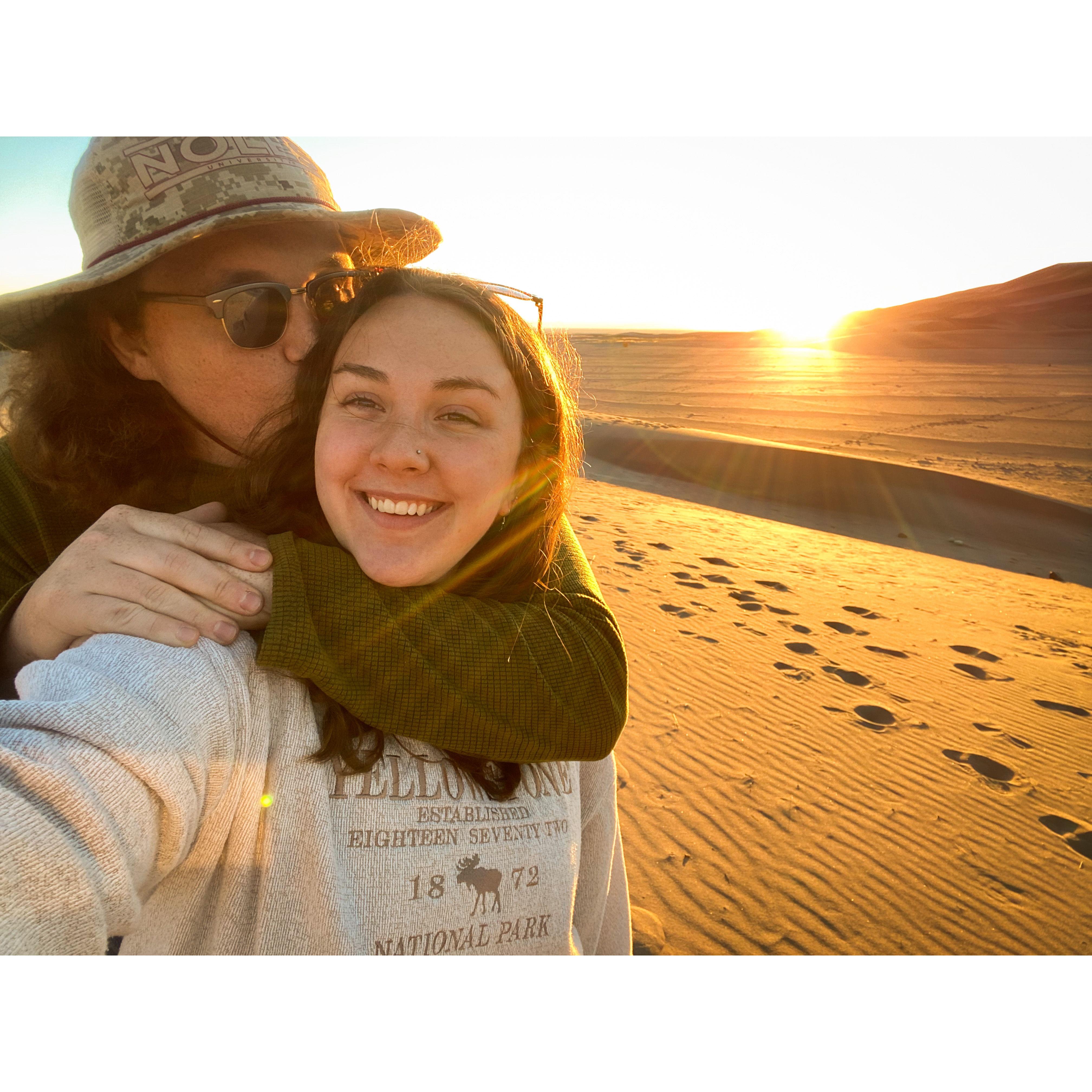 At Great Sand Dunes National Park