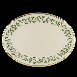 Holiday Oval Serving Platter