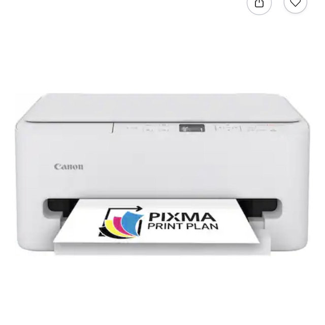 Canon - PIXMA TS6520 Wireless All-In-One Inkjet Printer - White