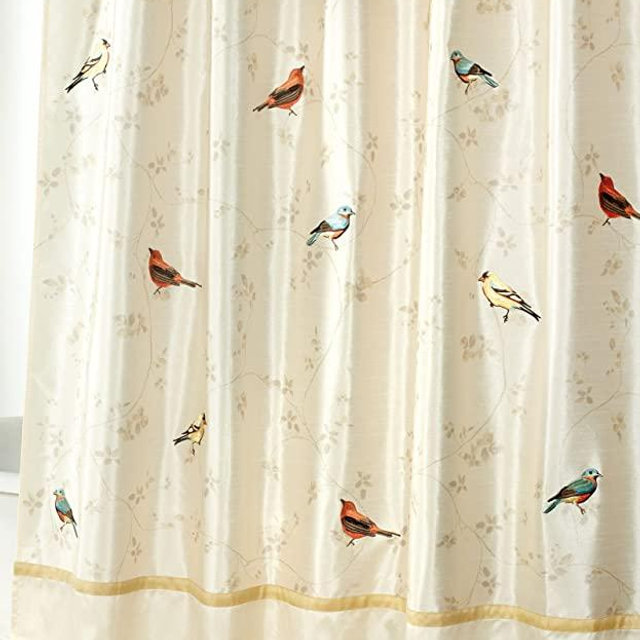 Gilded Bird Shower Curtain