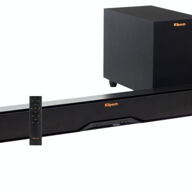 R-4B II Sound Bar and Wireless Subwoofer