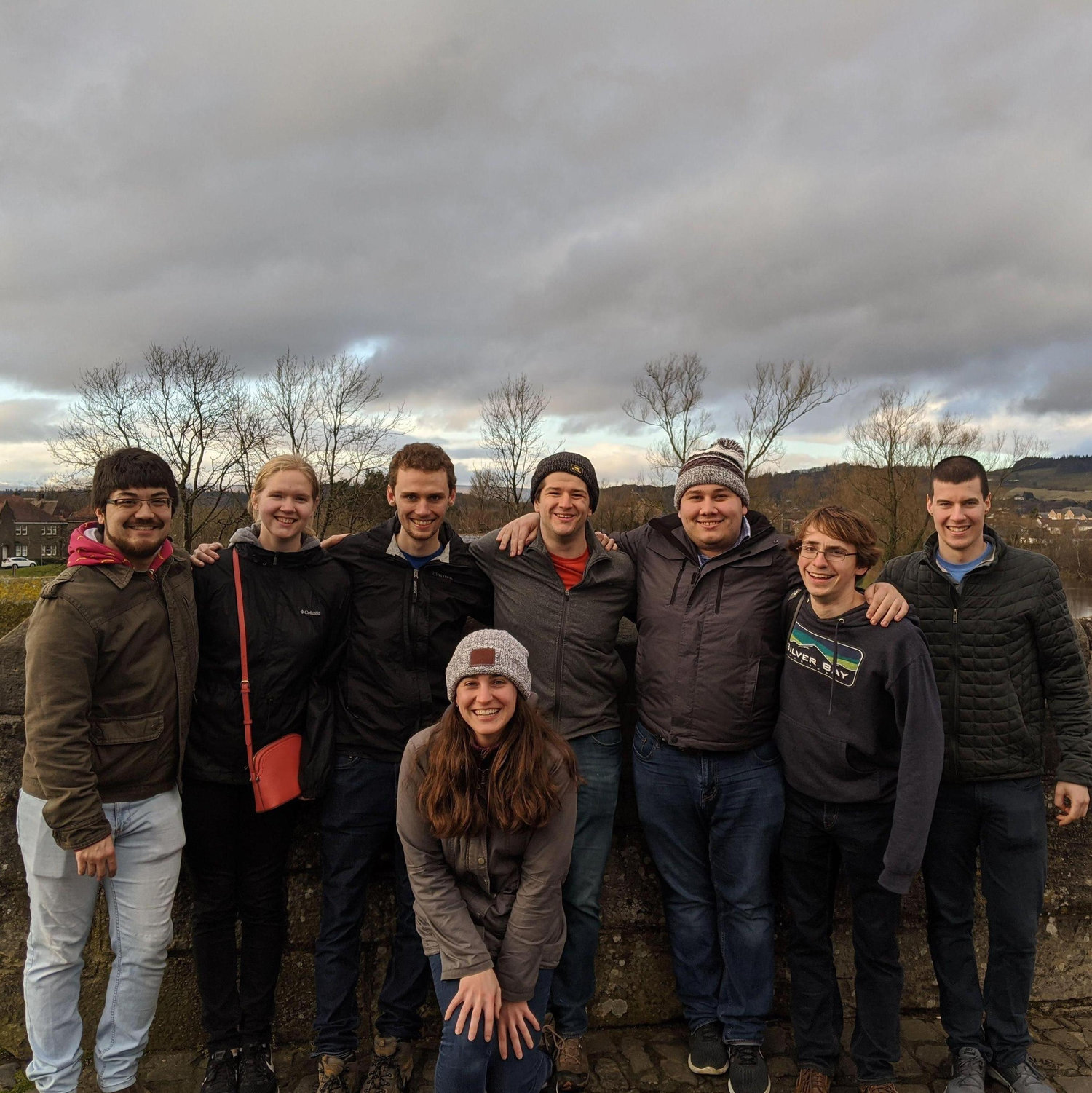 With our friends in Sterling, Scotland, March 2020.