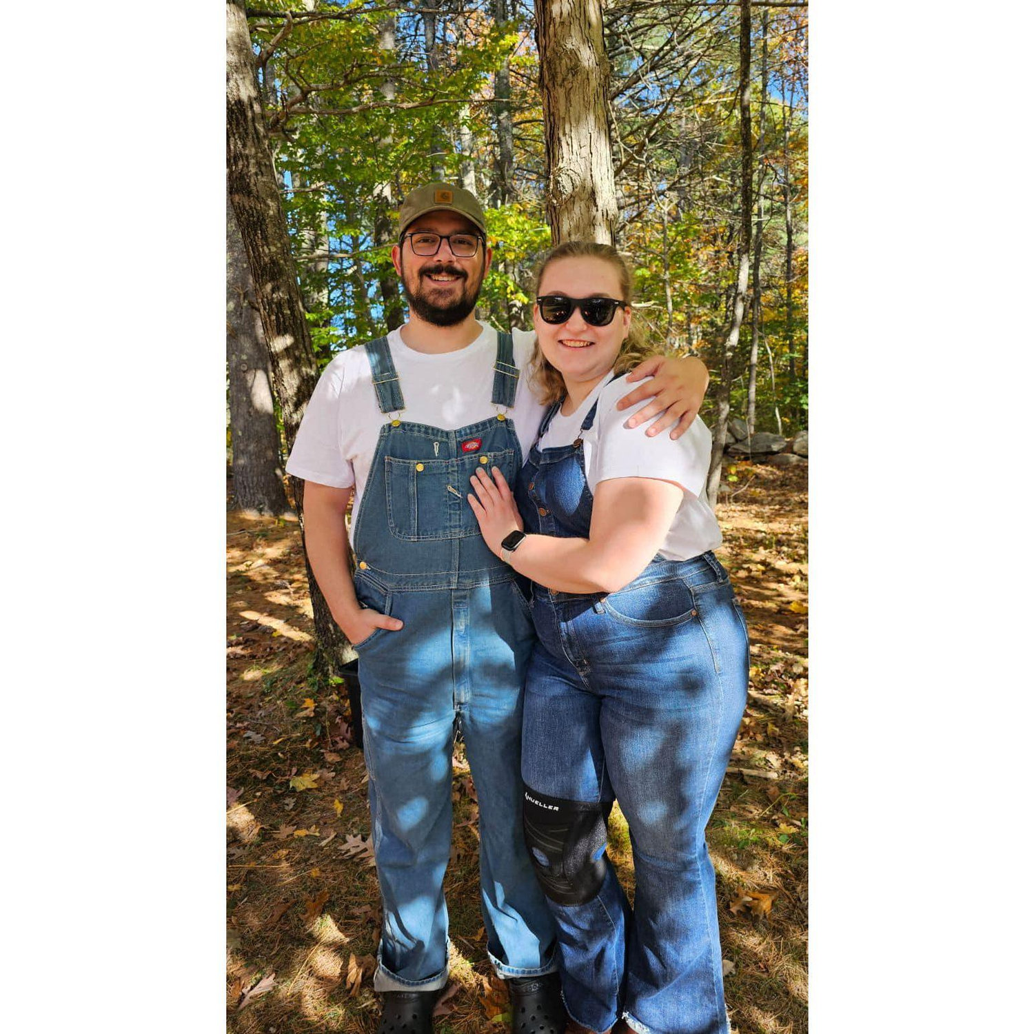 Halloween "costumes" after we first started dating!