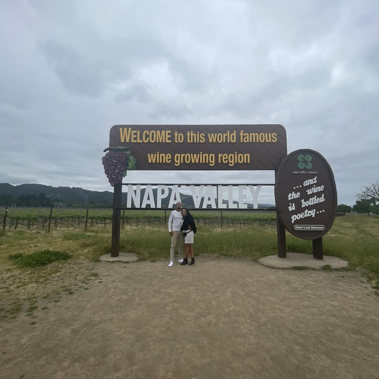 We road tripped from Las Vegas to Napa Valley to do a wine tour