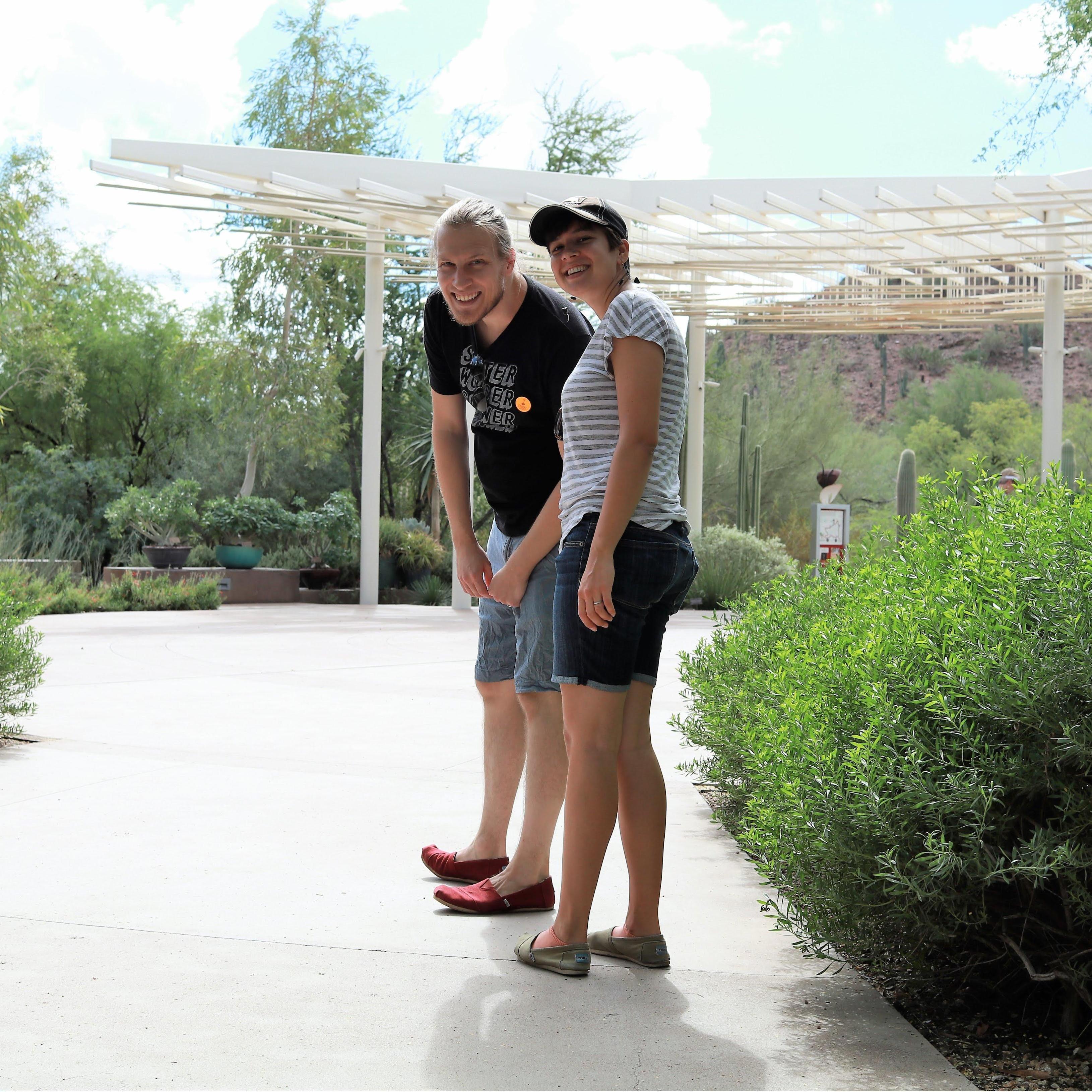At the Desert Botanical Garden