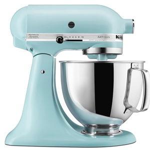 KitchenAid Artisan Series 5 Quart Tilt Head Stand Mixer with Pouring Shield KSM150PS, Mineral Water