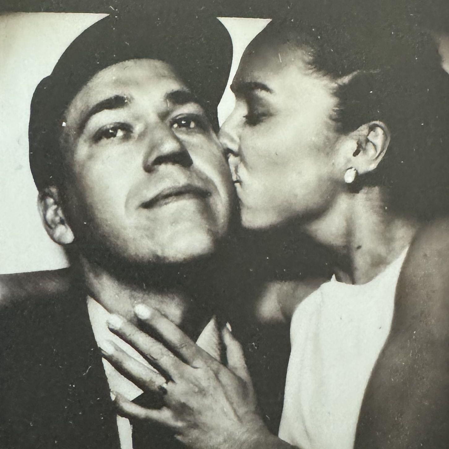 Vintage photo booth after the ballet in SLC