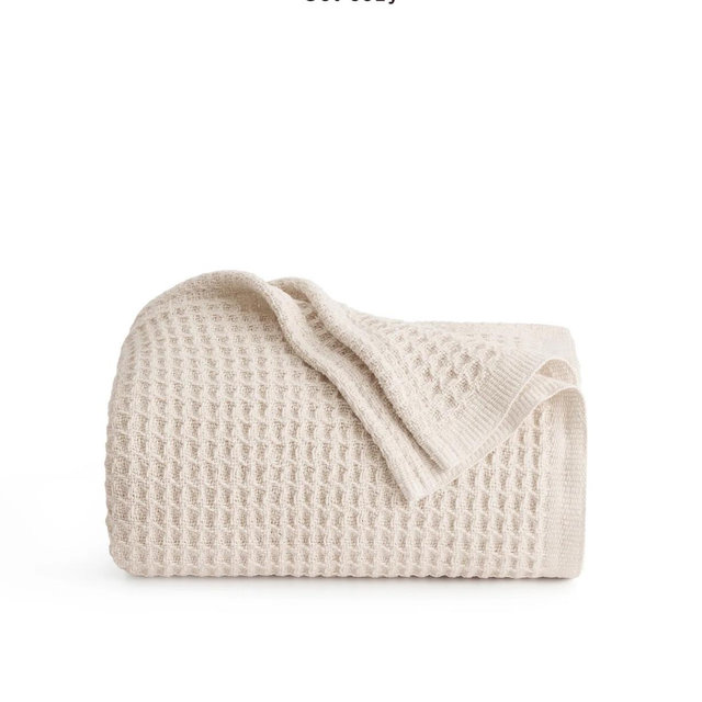 GentleSoft® Cotton Waffle Weave Blanket
