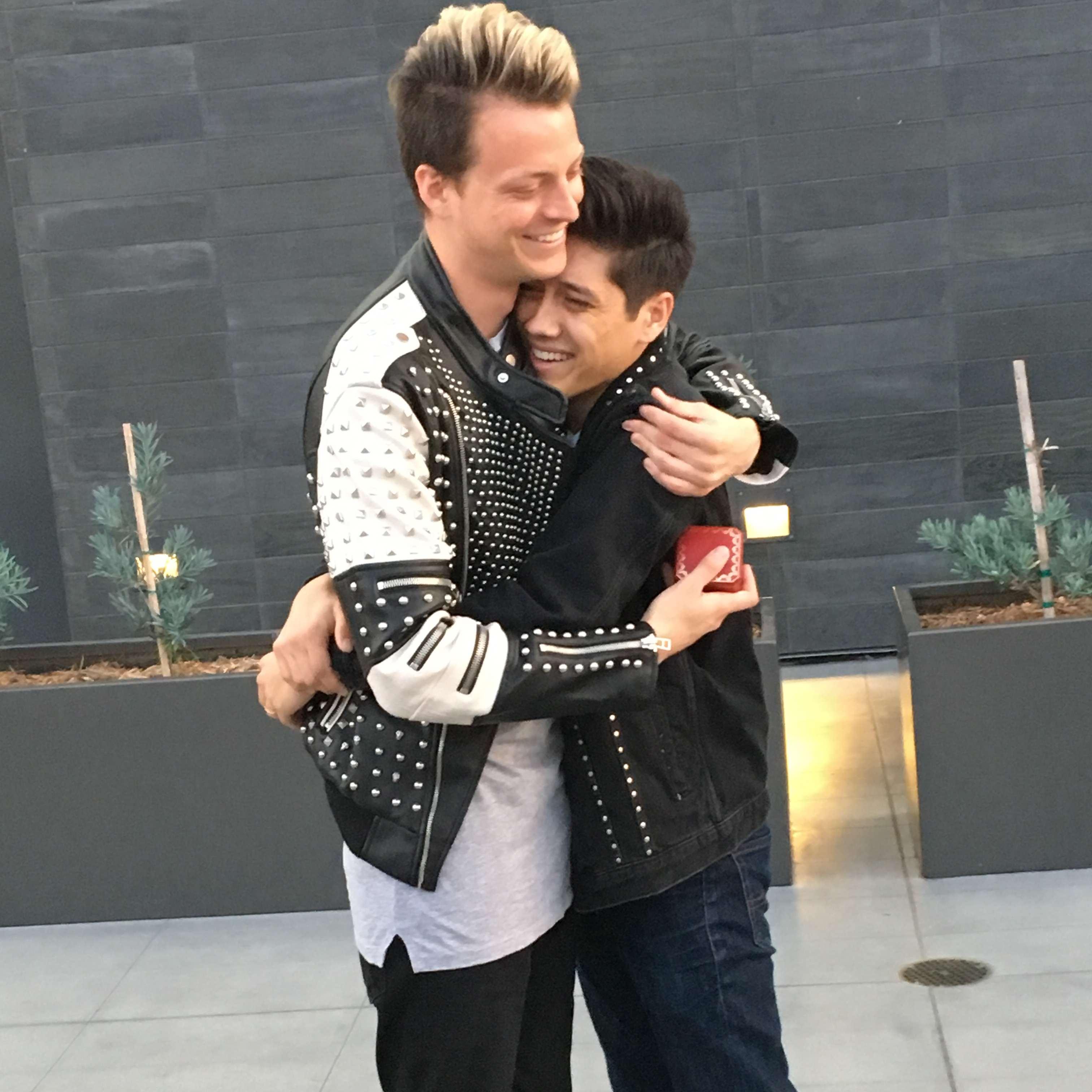 The plan was always to get engaged after law school.. so Christian decided to surprise Felix in 2017, thanks to some dear friends and the views at Spire 73!