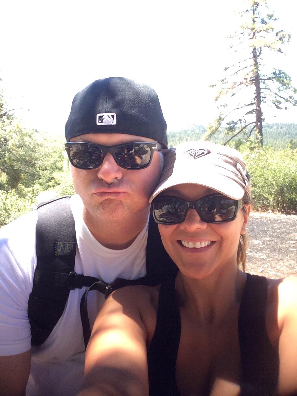 Hiking in Idyllwild CA, August 2015. Annual Lopez camping trip! 🏕