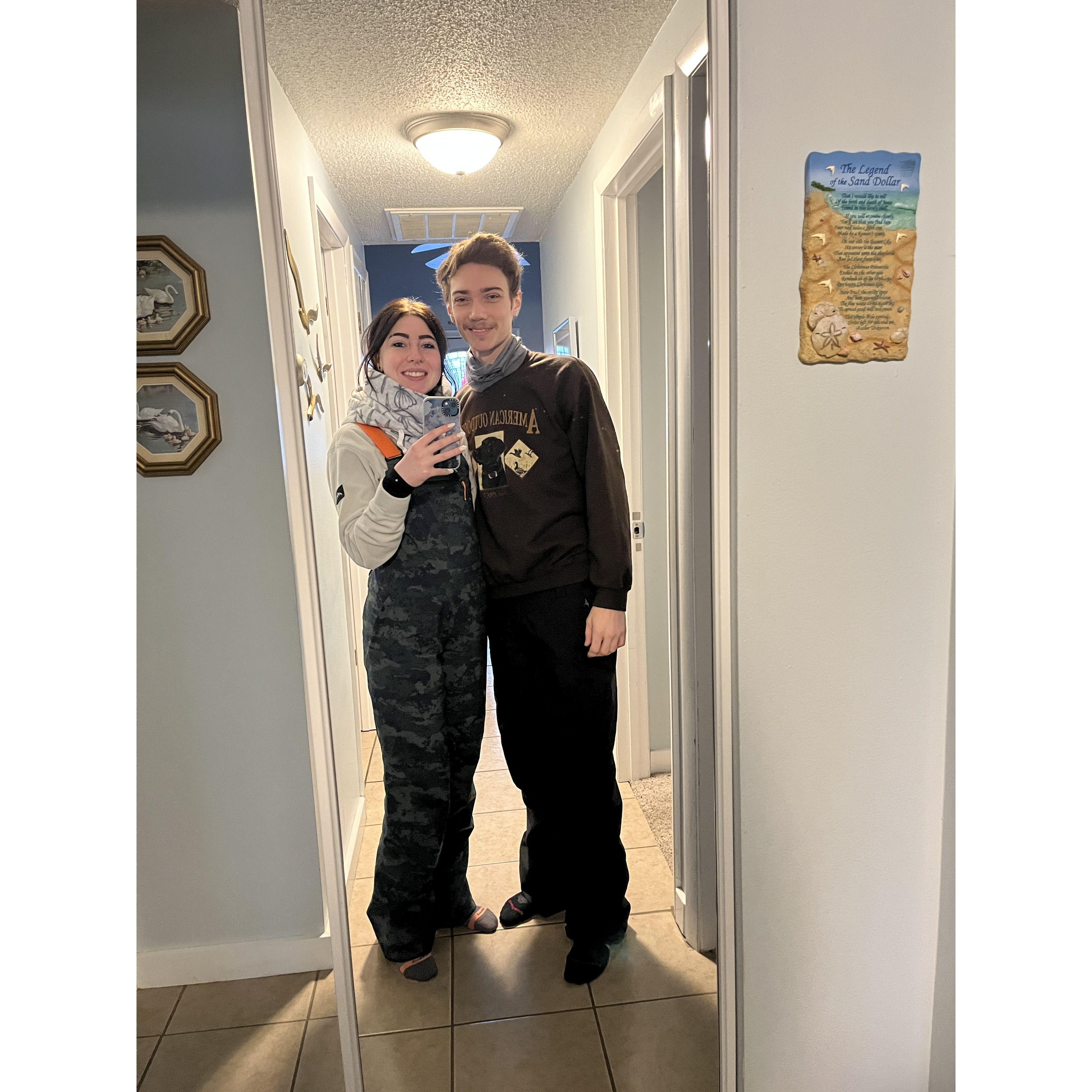 Our first ski trip at Boyne Mountain in Michigan
