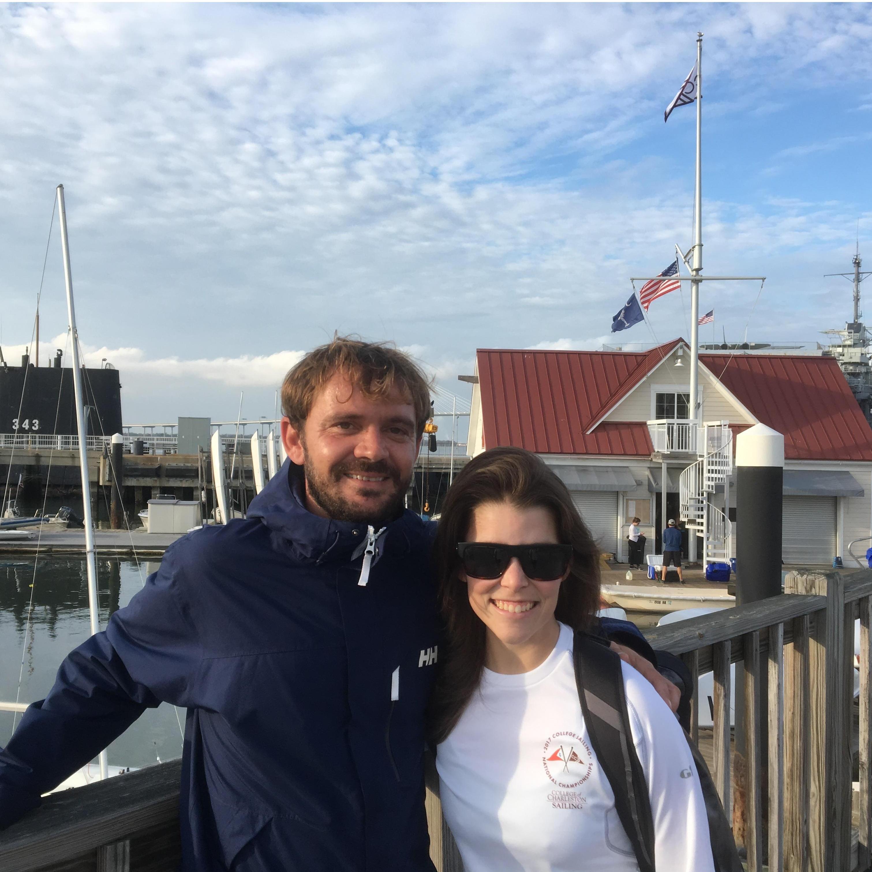 CofC Sailing Team Alumni Weekend December 2017!