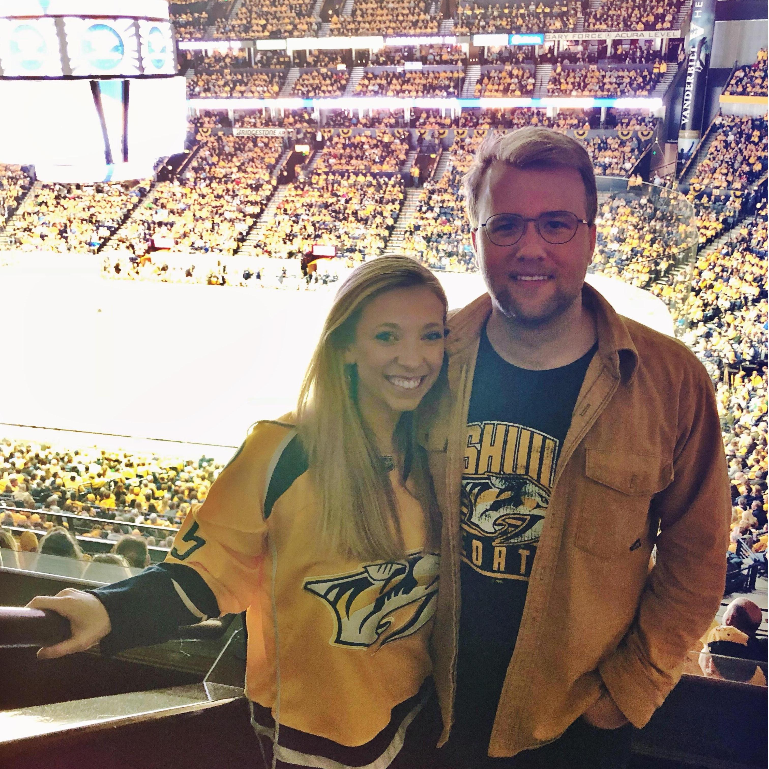 Proud bandwaggoners. Go Preds!