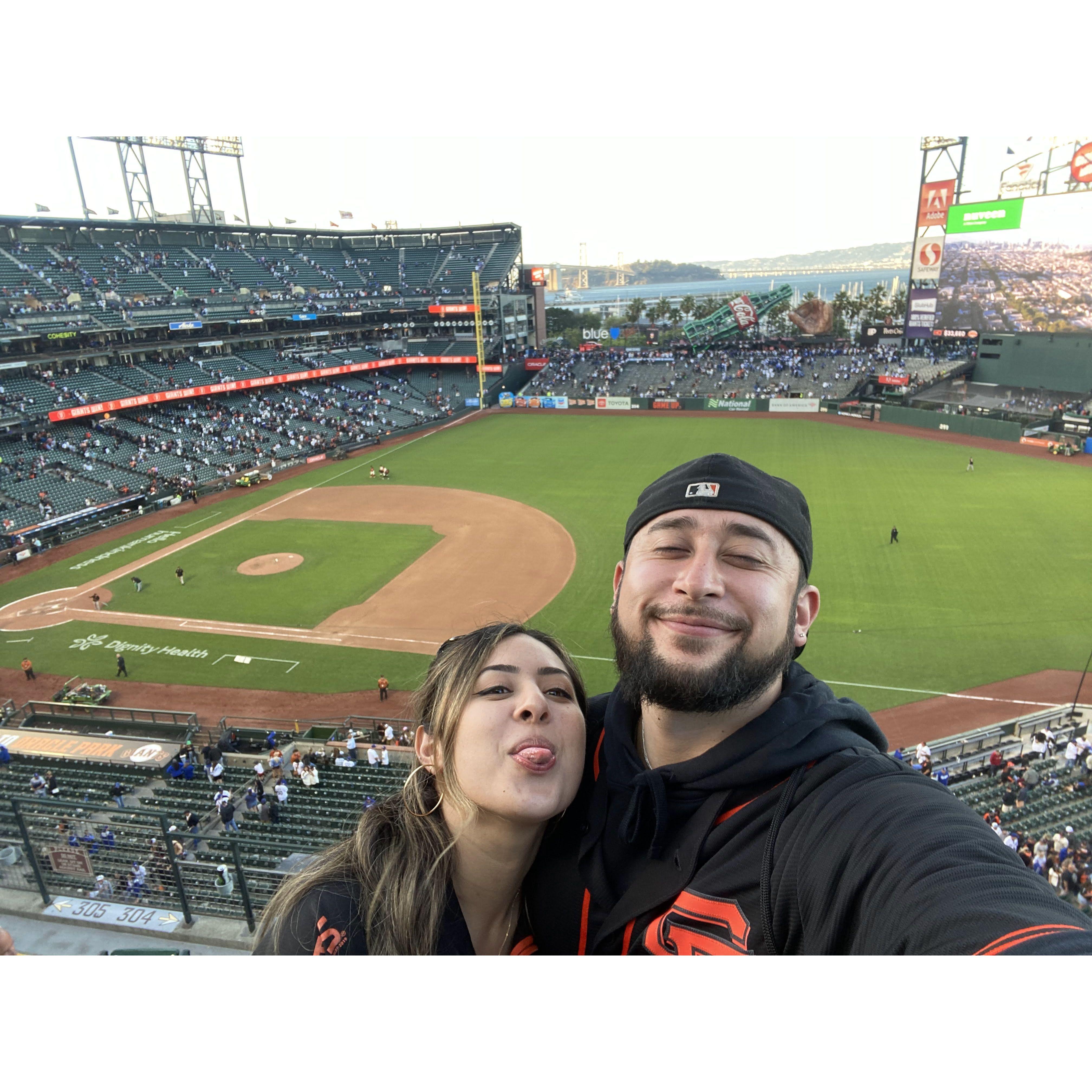 Another SF Giants game!