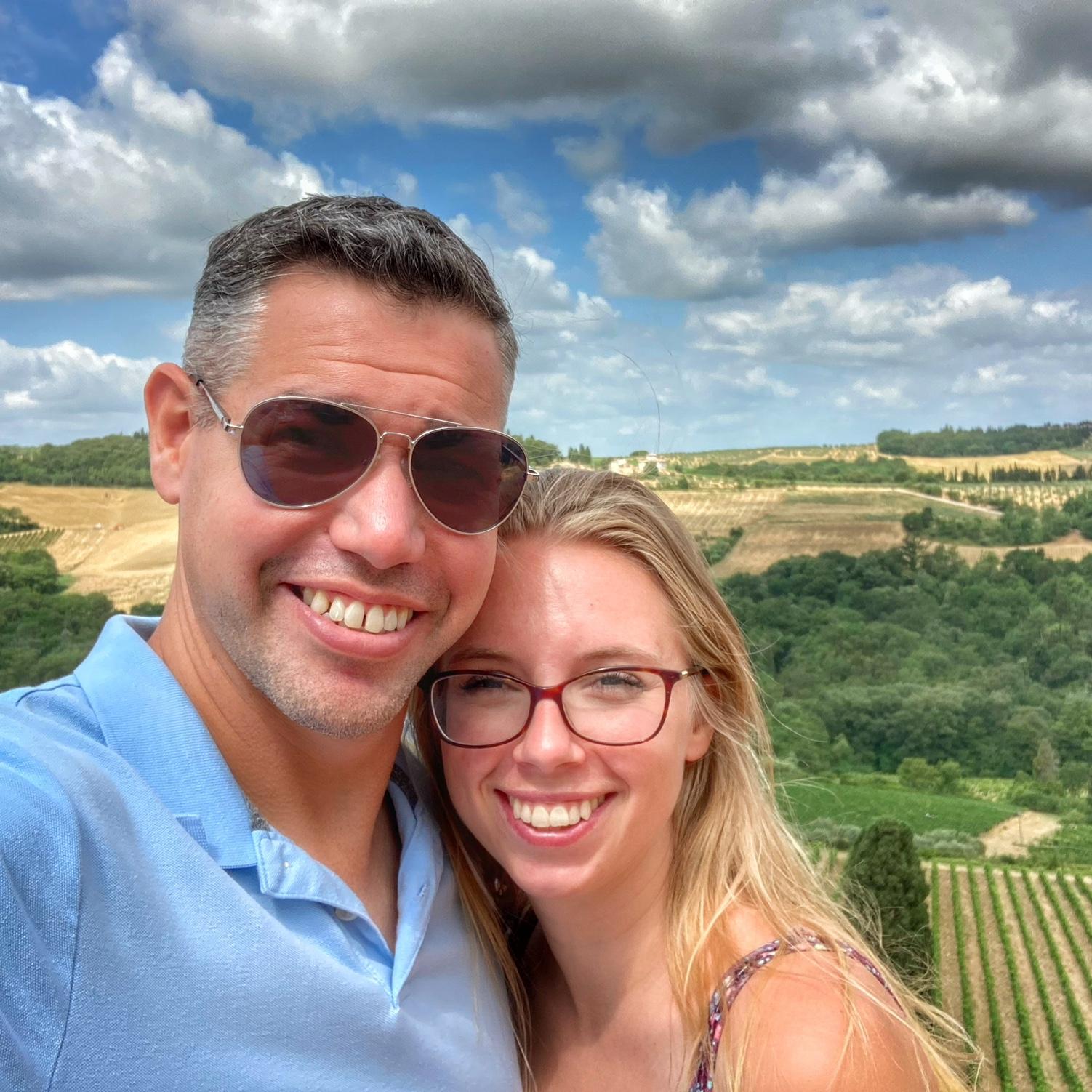 Chianti wine! Foothills of Florence, Italy.