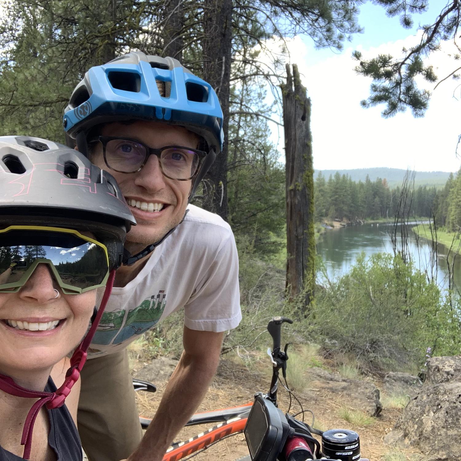 Biking near Bend 2023