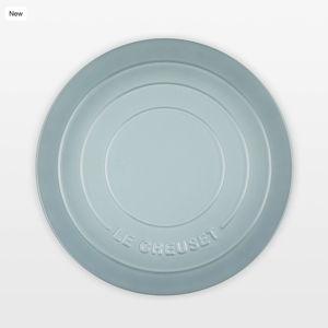 Le Creuset Stoneware Sea Salt Round Pizza Stone | Crate & Barrel