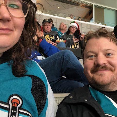 Sharks hockey! December 22nd, 2019.