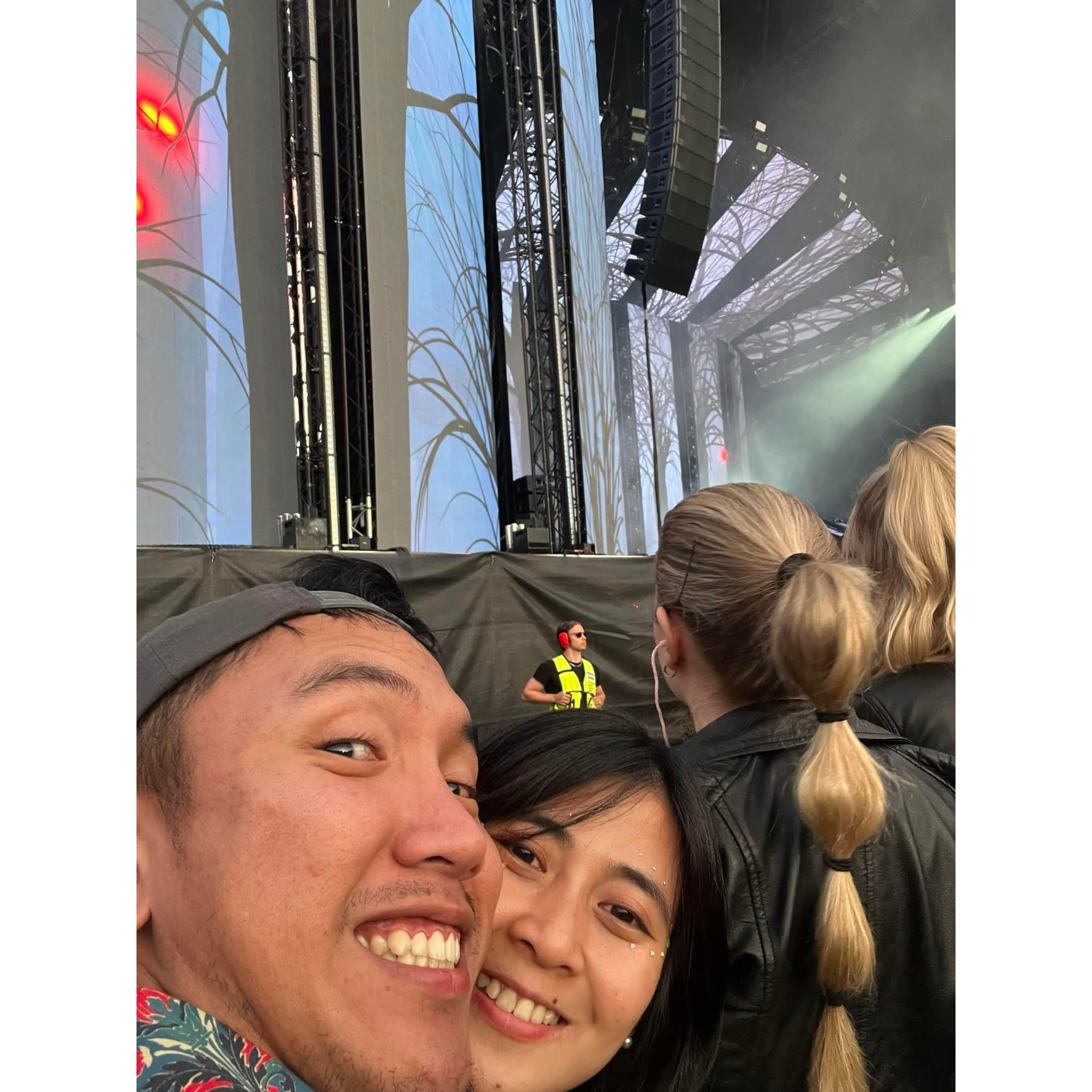 First EDM Party together.