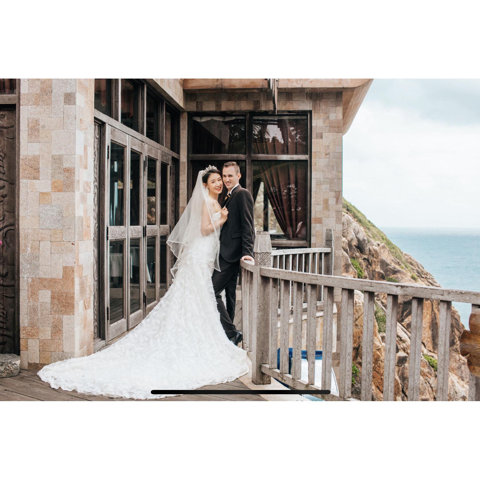 11/30/2019 pre-wedding photo shoot in Sanya, China