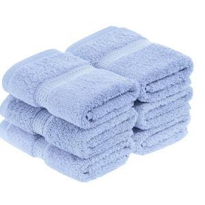 Luxury Cotton Heavyweight Ultra-Plush Towel Set by Blue Nile Mills
