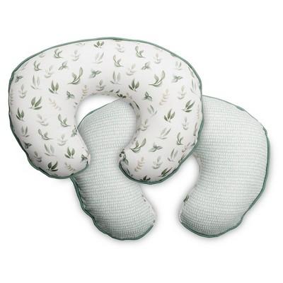 Boppy Organic Slipcover Green Little Leaves