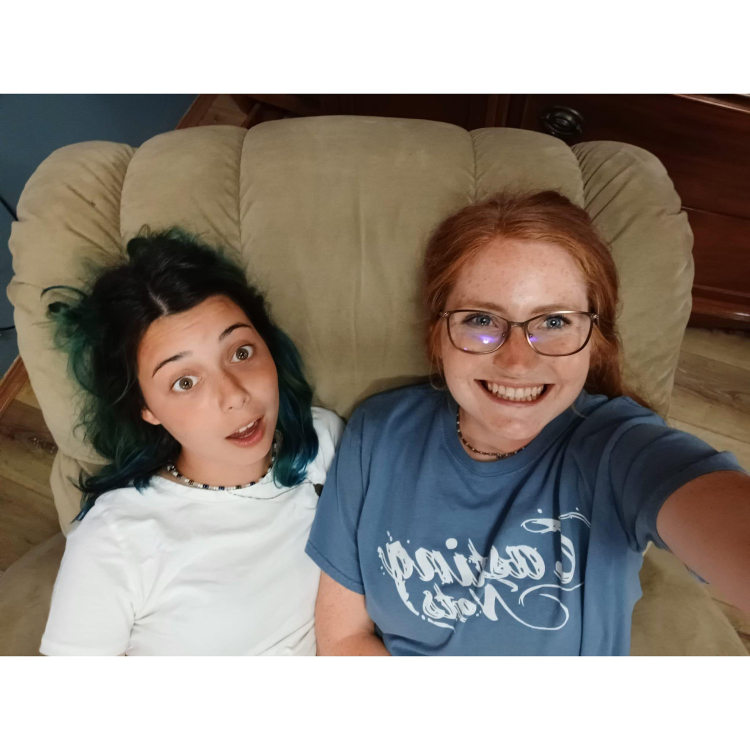 (2022) Abby and Emily at a Totus Tuus team meeting