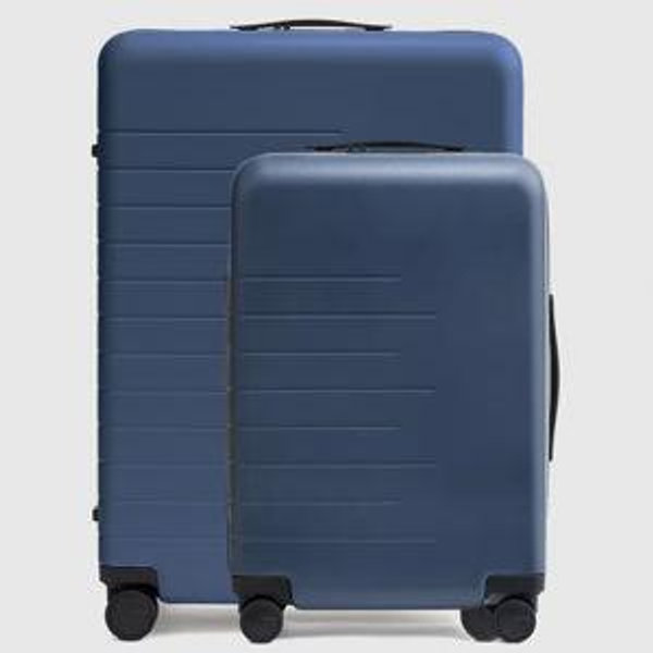 Carry-On & Large Check-In Suitcase Set - Navy