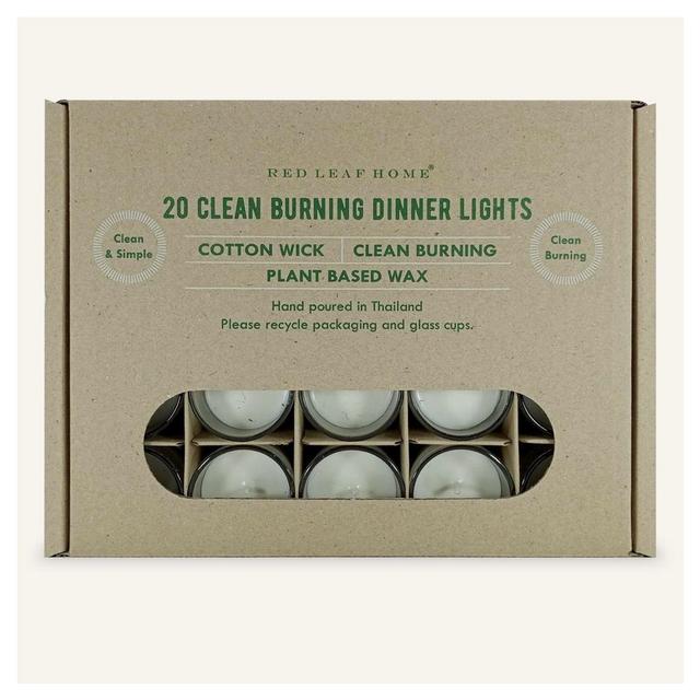 20 Clean Burning Candles