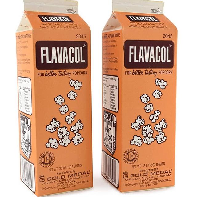 Gold Medal Products 2045 Flavacol Seasoning Popcorn Salt 35 OZ(Pack of 2)